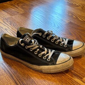 Classic Black Canvas Sneakers